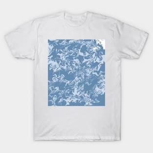 Water surface design blue T-Shirt